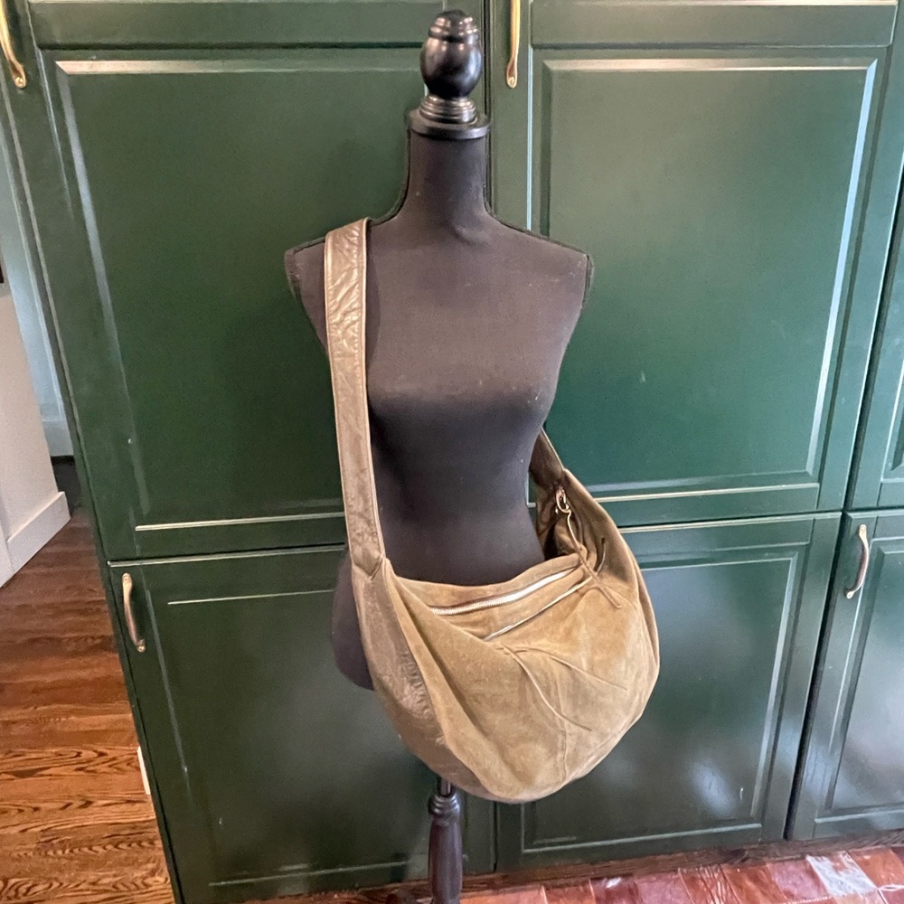Day & Mood Kiana Olive Green Hobo Bag